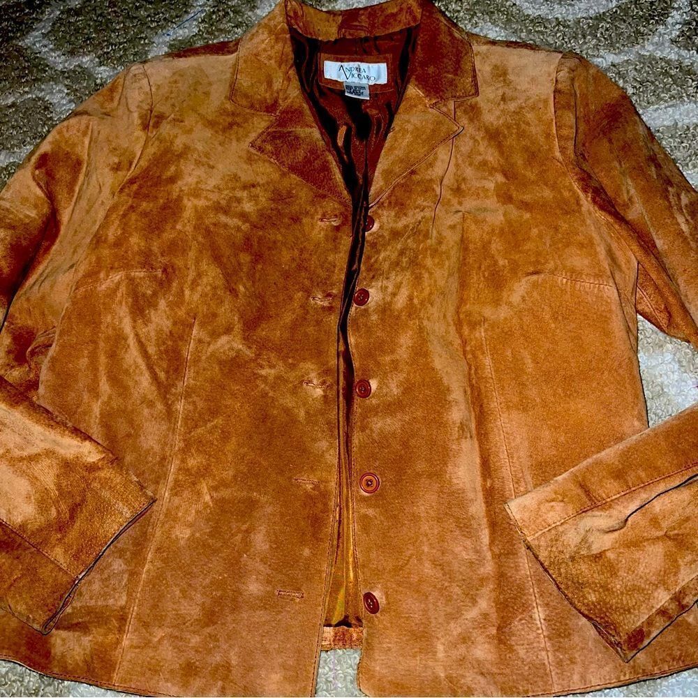 Andrea Viccaro leather jacket size L